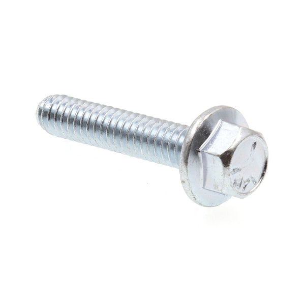 Prime-Line Serrated Flange Bolts 1/4in-20 X 1-1/4in Zinc Plated Case Hard Steel 25PK 9090684 - main